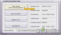 Look at screenshot of LimeWire Acceleration Patch