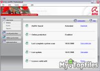 Look at screenshot of Avira AntiVir Windows Professional