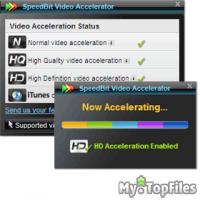 Look at screenshot of SpeedBit Video Accelerator