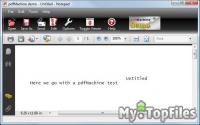 Look at screenshot of pdfMachine
